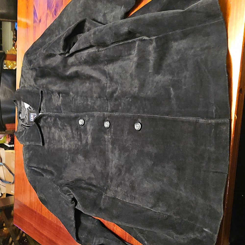 Womens Armani Exchange suede jacket.
